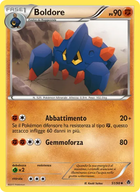 Boldore [Smack Down | Power Gem]