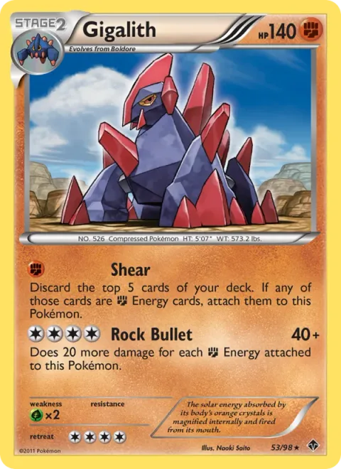 Gigalith [Shear | Rock Bullet]
