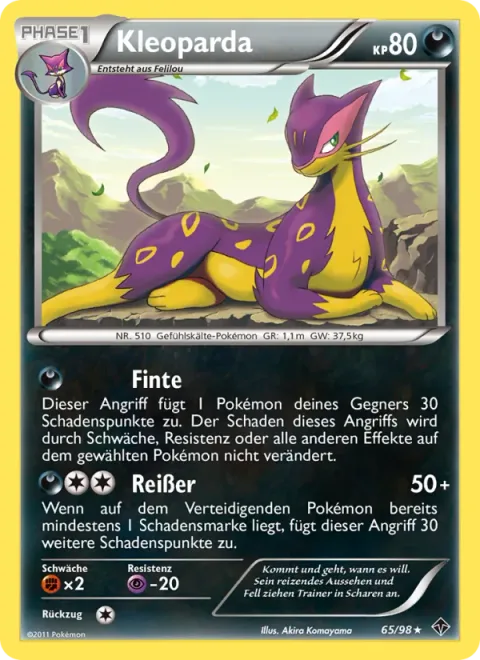 Liepard [Feint Attack | Claw Rend]