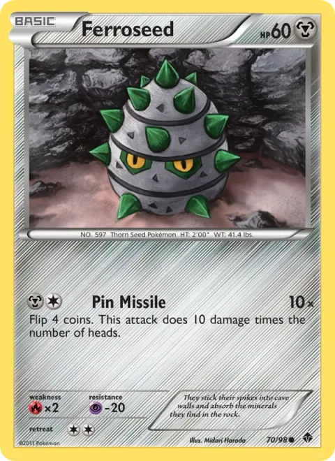Ferroseed [Pin Missile]