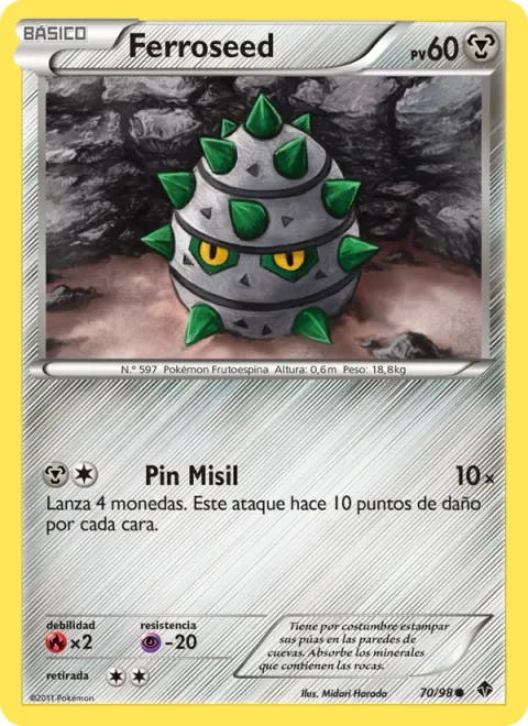 Ferroseed [Pin Missile]