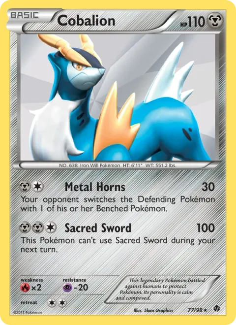Cobalion [Metal Horns | Sacred Sword]