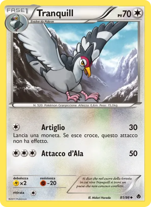 Tranquill [Claw | Wing Attack]