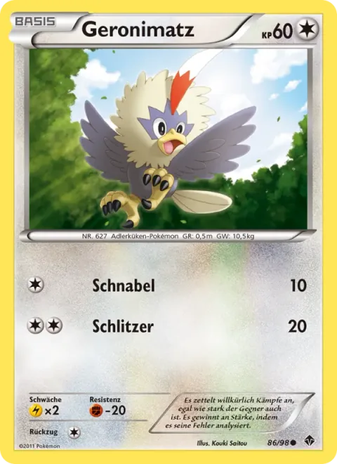 Rufflet [Peck | Slash]