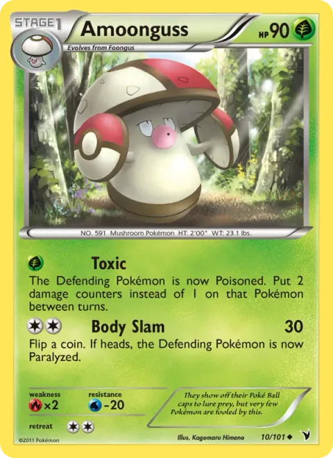 Amoonguss [Toxic | Body Slam]