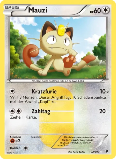 Meowth [Fury Swipes | Pay Day]