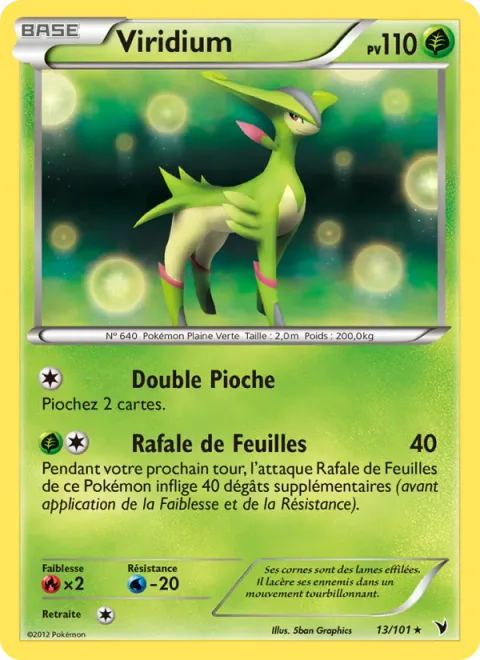 Virizion [Double Draw | Leaf Wallop]