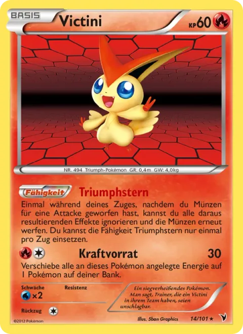 Victini [Victory Star | Stored Power]