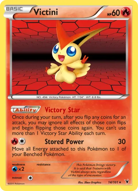 Victini [Victory Star | Stored Power]