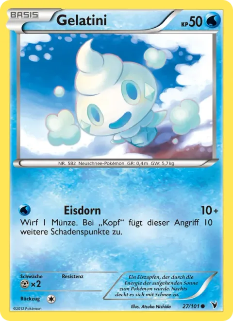 Vanillite [Icicle Barb]