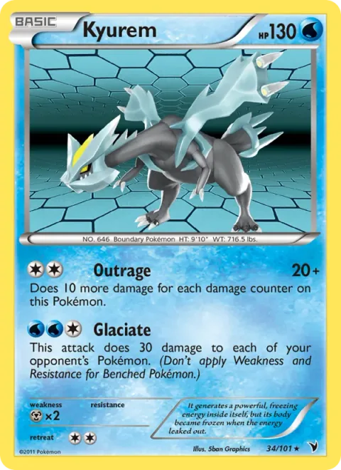 Kyurem [Outrage | Glaciate]