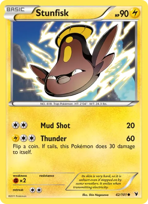 Stunfisk [Mud Shot | Thunder]