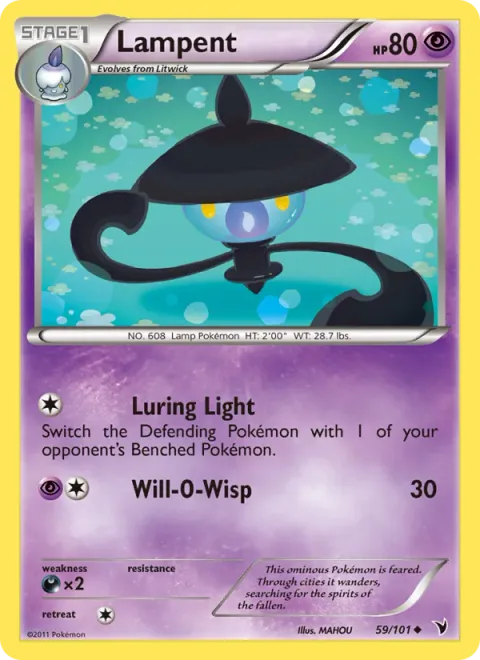 Lampent [Luring Light | Will-O-Wisp]