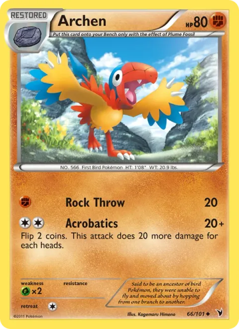 Archen [Rock Throw | Acrobatics]