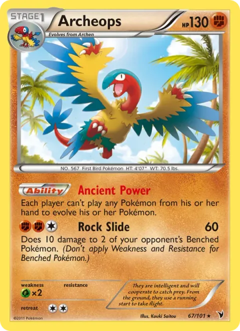 Archeops [Ancient Power | Rock Slide]