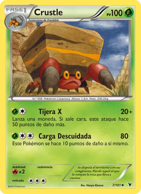 Crustle [X-Scissor | Reckless Charge]
