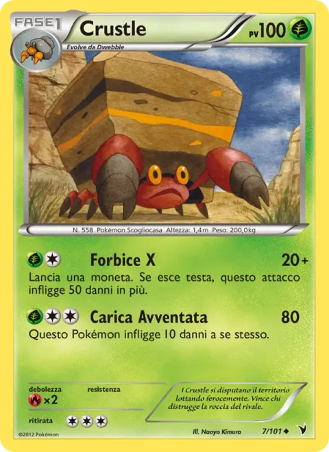 Crustle [X-Scissor | Reckless Charge]
