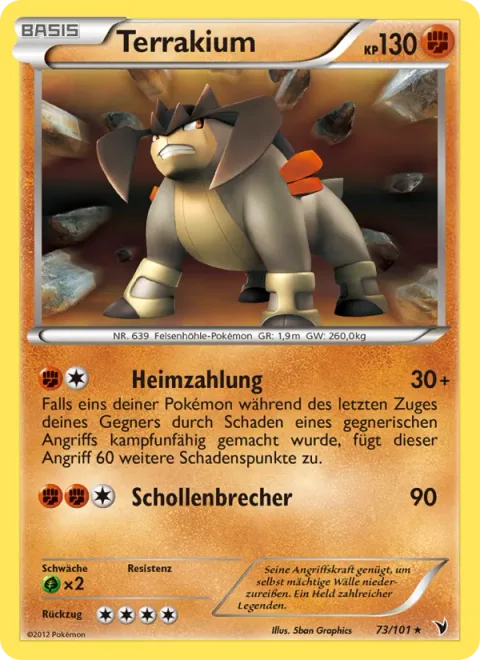Terrakion [Retaliate | Land Crush]
