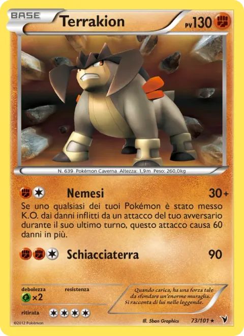 Terrakion [Retaliate | Land Crush]