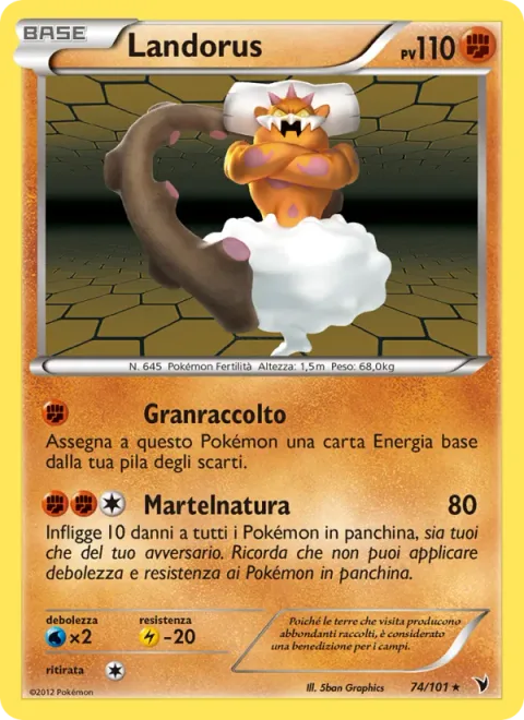 Landorus [Abundant Harvest | Gaia Hammer]