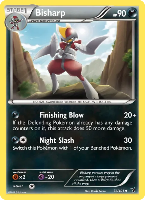 Bisharp [Finishing Blow | Night Slash]