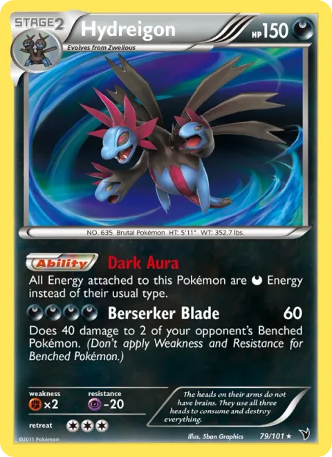 Hydreigon [Dark Aura | Berserker Blade]