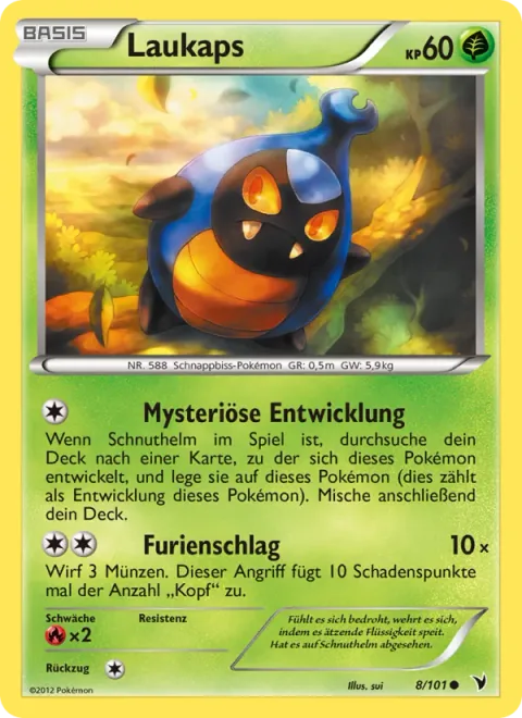 Karrablast [Mysterious Evolution | Fury Attack]