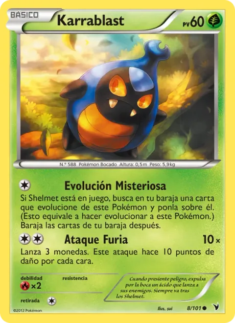 Karrablast [Mysterious Evolution | Fury Attack]