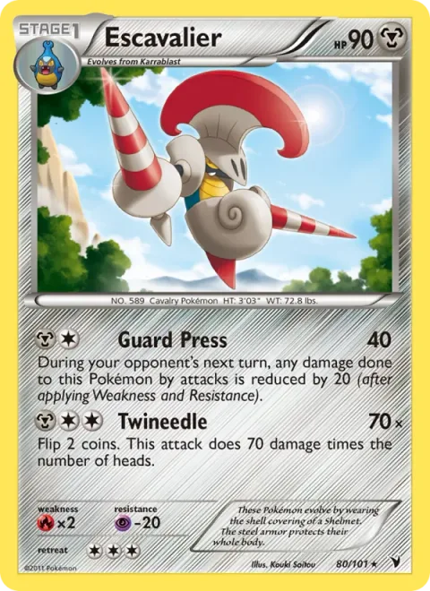 Escavalier [Guard Press | Twineedle]