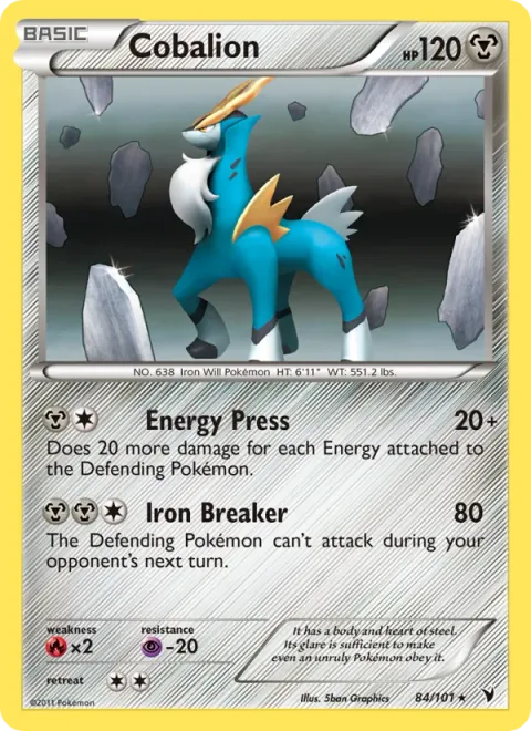 Cobalion [Energy Press | Iron Breaker]