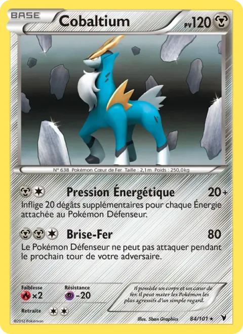 Cobalion [Energy Press | Iron Breaker]