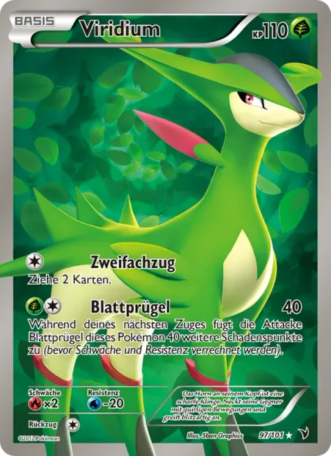 Virizion [Double Draw | Leaf Wallop]