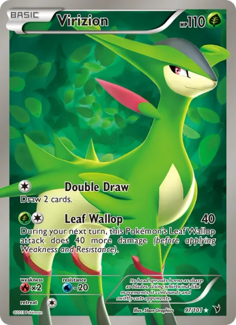 Virizion [Double Draw | Leaf Wallop]