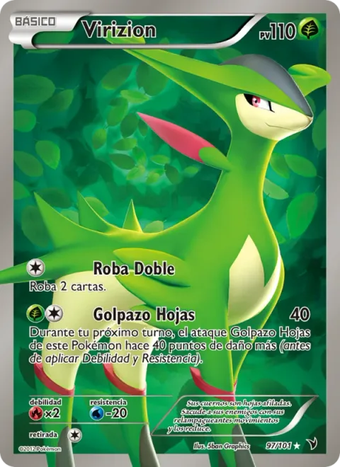 Virizion [Double Draw | Leaf Wallop]