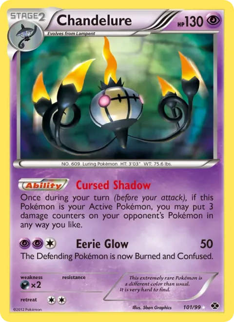 Chandelure [Cursed Shadow | Eerie Glow]