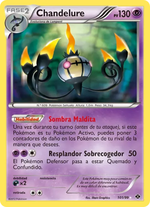 Chandelure [Cursed Shadow | Eerie Glow]