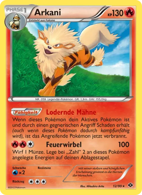 Arcanine [Blazing Mane | Fire Spin]