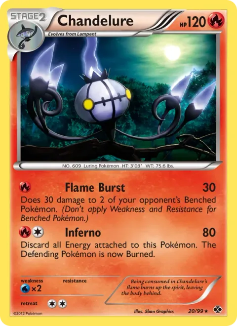 Chandelure [Flame Burst | Inferno]