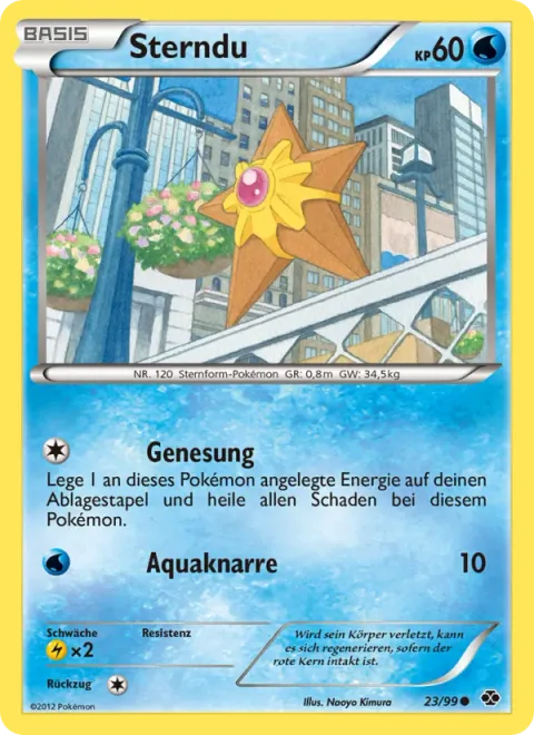 Staryu [Recover | Water Gun]