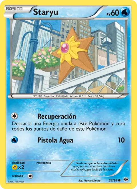 Staryu [Recover | Water Gun]