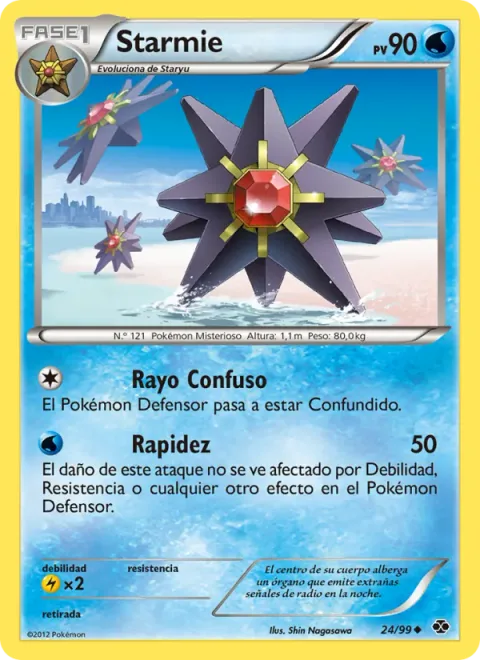 Starmie [Confuse Ray | Swift]