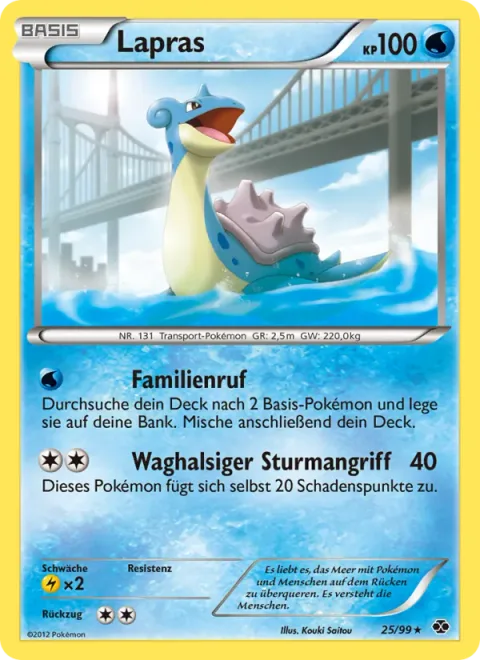 Lapras [Call for Family | Reckless Charge]
