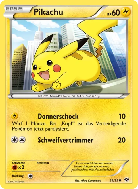 Pikachu [Thundershock | Tail Whap]
