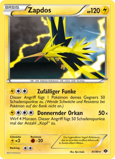 Zapdos [Random Spark | Thundering Hurricane]