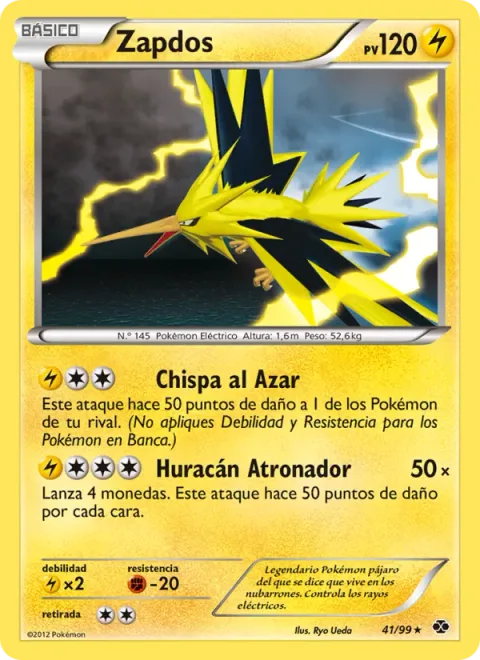 Zapdos [Random Spark | Thundering Hurricane]