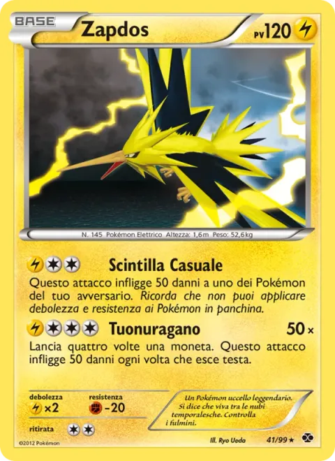 Zapdos [Random Spark | Thundering Hurricane]