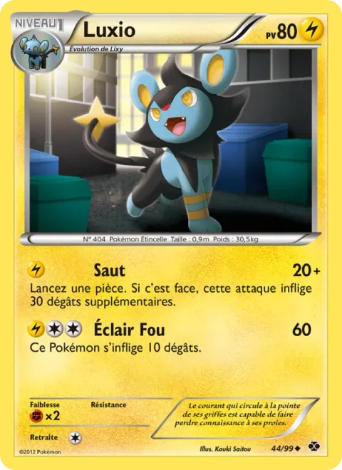 Luxio [Jump On | Wild Charge]