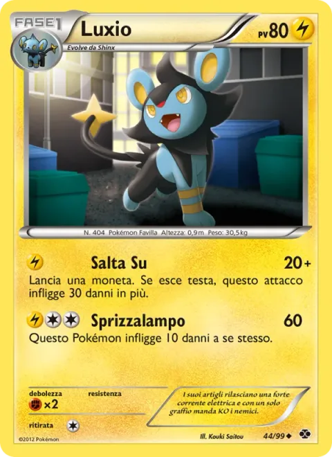 Luxio [Jump On | Wild Charge]