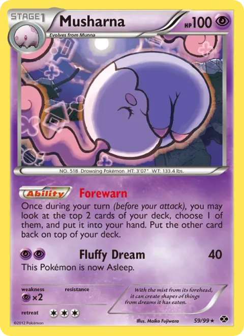 Musharna [Forewarn | Fluffy Dream]