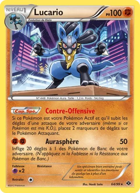Lucario [Reflexive Retaliation | Aura Sphere]